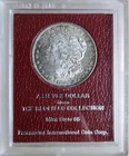 1880-S Morgan Silver Dollar Redfield Paramount Rainbow Toned Choice BU UNC MS