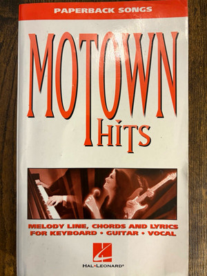 Motown Hits Paperback Songs Piano Vocal Guitar Songbook Hal Leonard PB