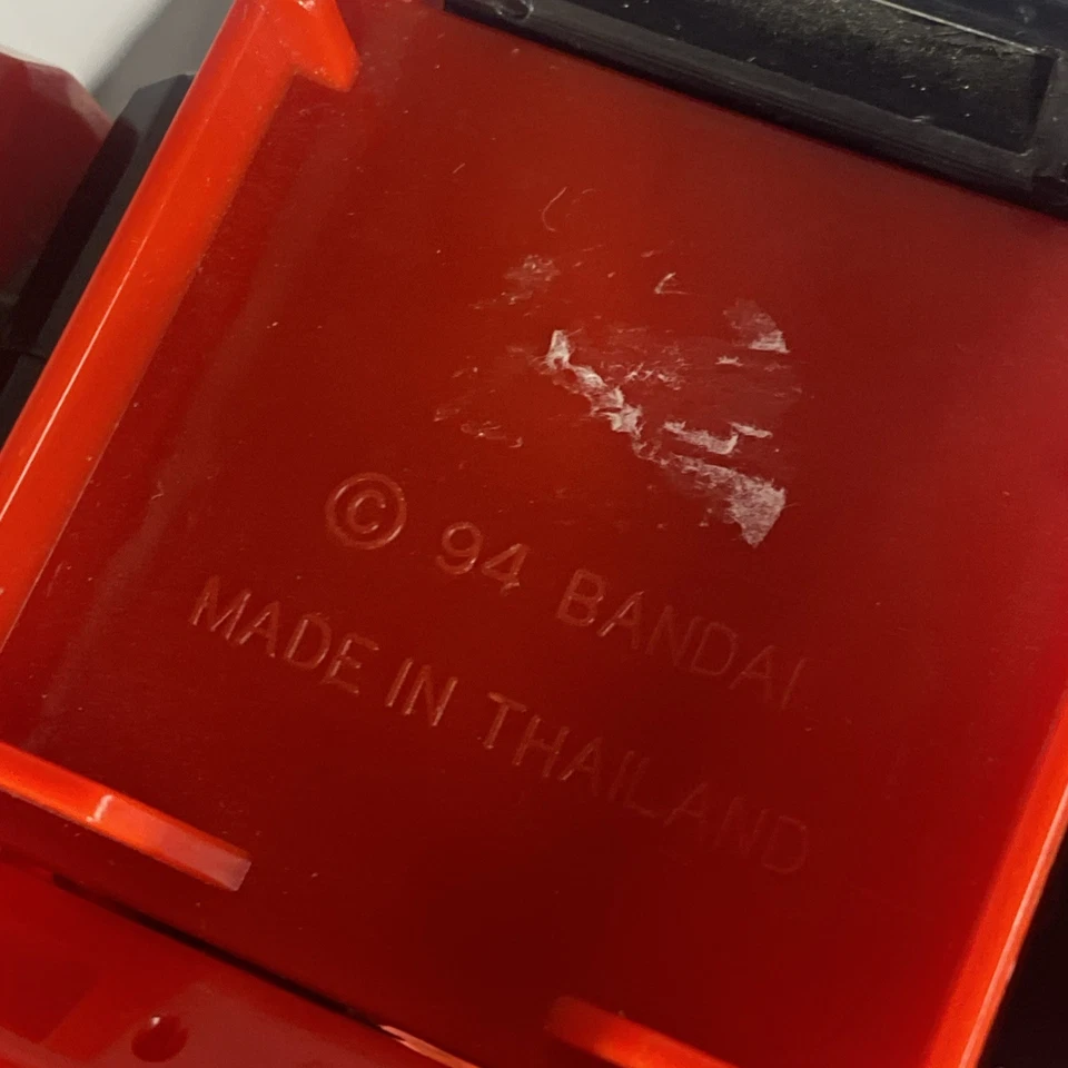 VTG BANDAI MMPR Mighty Morphin Power Ranger 1994 MEGA Tigerzord Lot of 6 parts - Image 3 of 4