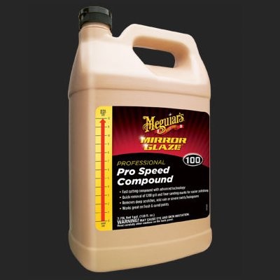 Meguiars Mirror Glaze 100 Pro Speed Compound 1 Gallon