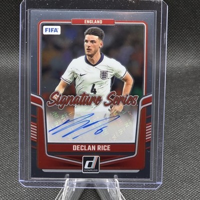 2024-25 Panini Donruss FIFA Declan Rice AUTO - Signature Series #SS-DR - England