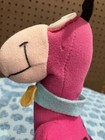 Vtg  Flintstones Dino The Dinosaur Plush Stuffed Animal Hanna Barbera — photo 8