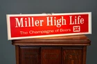 Vintage Miller High Life Lighted Sign Champagne of Beers Bar Beer Advertising