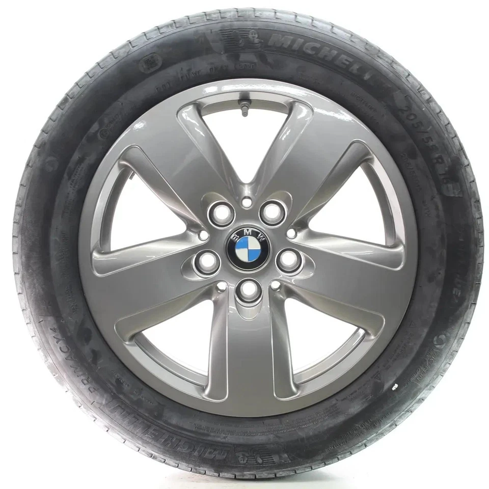 BMW 1er F40 2er F44 Sommerräder Sternspeiche 517 Michelin 205/55R16 91W 6897609 - Bild 3 von 4