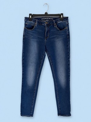 Articles of Society Womens 31 Skinny Jeans Camino Wash Stretch Mid Rise Blue