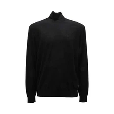 M8993 DOLCEVITA UOMO ARMANI EXCHANGE MAN TURTLENECK SWEATER BLACK