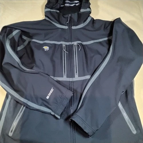 Vintage Mountain Hardwear Hooded Jacket Conduit Softshell Mens XL Black Gorpcore - product listing photo