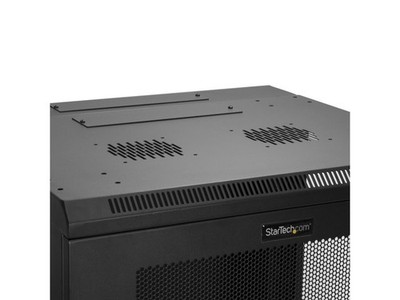 StarTech.com  4-Post 12U Wall Mount Network Cabinet with 1U Shelf, 19'' Hinged