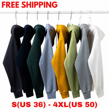 Unisex Velvet Hoodie Thick Winter Sweatshirt Soft Casual Sports Wear Gym Gift