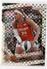 2025 Panini Prizm WNBA Checkerboard Prizm Aaliyah Edwards #94 Connecticut Sun