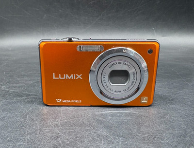 PANASONIC LUMIX DMC-FS10 Digitalkamera Orange 12MP HD-Video