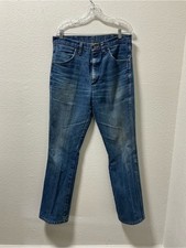 Vintage Wrangler Cowboy cut 945NAV Bootcut Jeans Men 34x34 made in Mexico USA