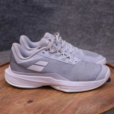 Babolat Jet Tere 2 All Court Tennis Shoes Women's Size 8 US Gray Purple Sneakers