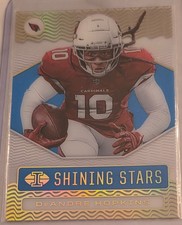DEANDRE HOPKINS 2020 Panini Illusions Clear Shots Light Blue /299 #SS11