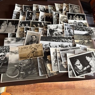 Speedway Photos 1940/50s X 50 B/w Various Sizes 5 X 3 To 8 X 6
