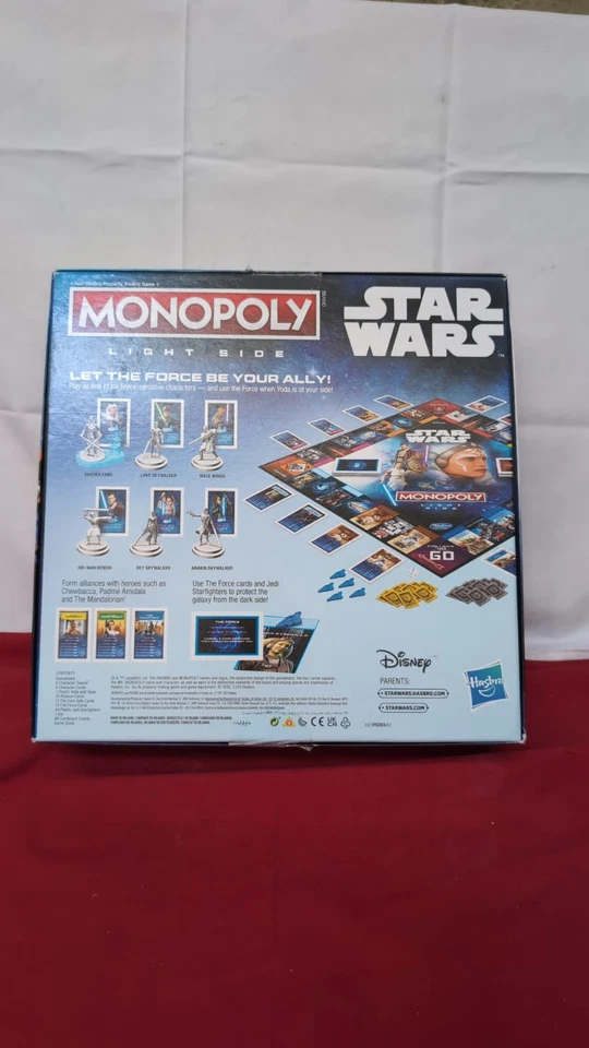 Monopoly: Star Wars Light Side Edition Board, Jedi Game (box damaged) - Image 2 of 2