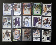 15 UW Huskies Washington Men's Basketball Autographs and Jersey Lot