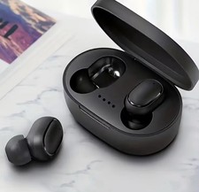 Image of Intempo Black Wireless Bluetooth Headphones with Cushioned Ear Cups Brand New