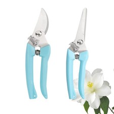 2 Pack Flower Scissors Set Stainless Steel Floral Design Supplies Tools for F...