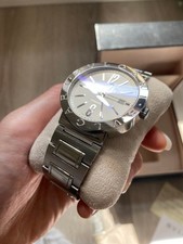 BVLGARI BB42SSAUTO Date Automatic Watch in Excellent Condition Japan