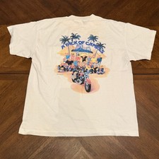 Vintage 1990 Joe Camel A Pack of Camels Pocket T-Shirt White XL Made in USA