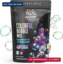 Bubble Machine Powder - Create Fun Bubbles with This Premium Bubble Mix - Works