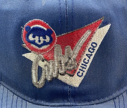 Vintage Chicago Cubs American Needle Adjustable Hat Cap Size MLB Baseball USA - Picture 3 of 8