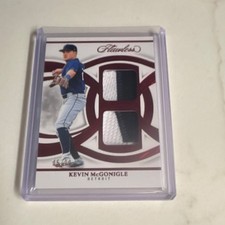 Panini Flawless Kevin McGonigle Ruby Patch  /20 Detroit MLB Rookie Card