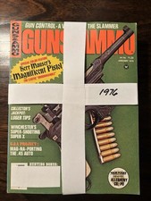 1976 Vintage Guns and Ammo Magazines all 12 months January-December 12 Issues