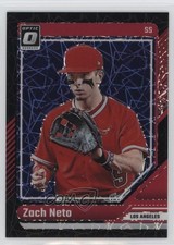 2024 Panini Donruss Optic Black Velocity Prizm /39 Zach Neto #26 0hv6