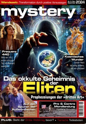 Zeitschrift MYSTERY Nr 5_2024, Dritter Weltkrieg?; Geheimnis der Eliten; Frogman