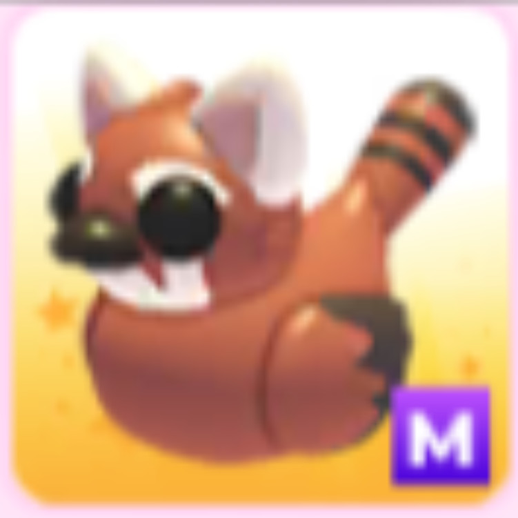 M Red Panda Ducky - Adopt from Me - Cheap & Trusted Store!!