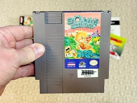 Bonk's Adventure (Nintendo NES Game) Complete CIB - Authentic - Tested