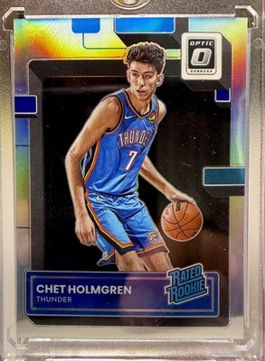 2022-23 Panini Donruss Optic - Rated Rookie Chet Holmgren #208 Holo Prizm (RC)