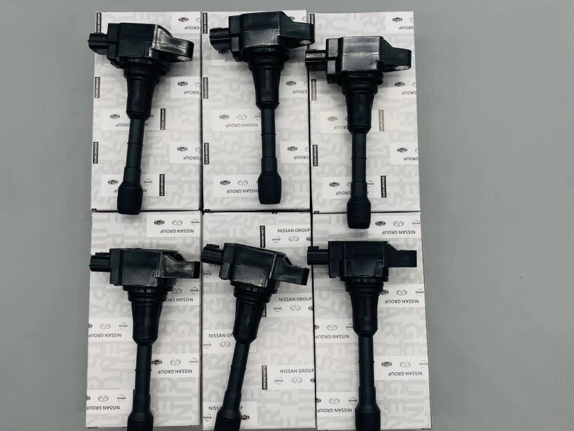 OEM 22448-JA11C 6Pcs Ignition Coils For Altima 350Z Infiniti EX35 FX35 G25 V6 US - Imagem 2 de 4