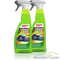 2X 750Ml Sonax Scheibenstar Scheibenreiniger Glasreiniger Scheiben Glas Reiniger