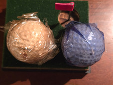 TWO WRAPPED JOE MAGGI VINTAGE SIGNATURE GOLF BALLS 1965 VERY RARE