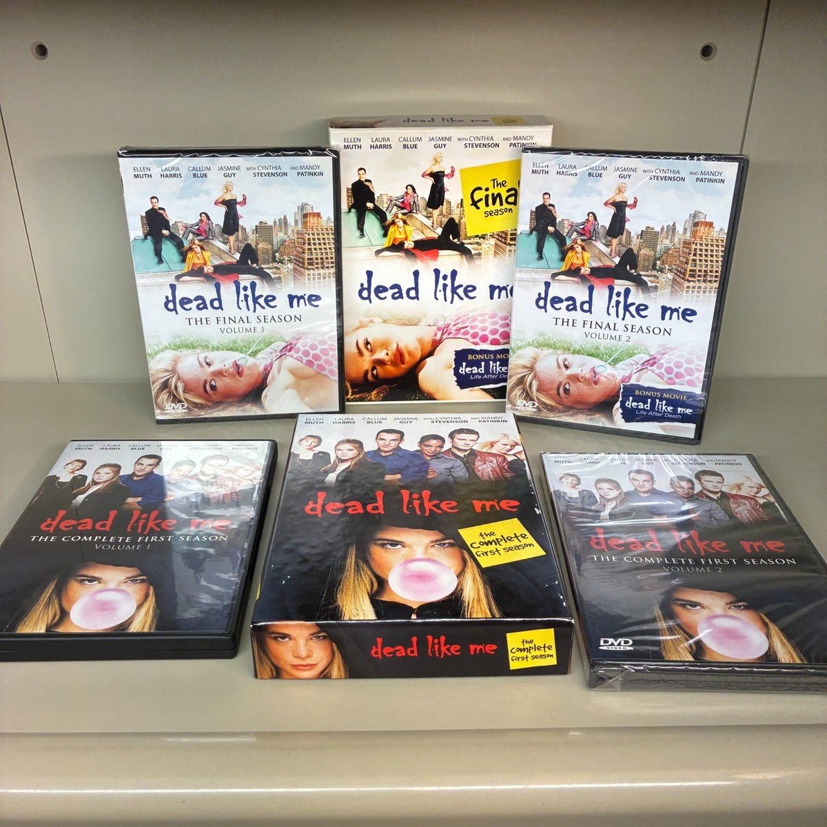 Dead Like Me - The Complete First Season (DVD, 2014, 5-Disc Set