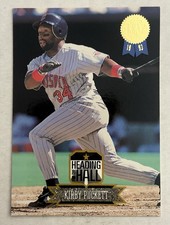 1993 Leaf - Heading for The Hall Kirby Puckett #9 Minnesota Twins HOF I9