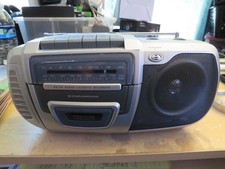 Durabrand AM FM Radio Cassette Recorder Boom Box CT-992 W/Cord-Portable Tested