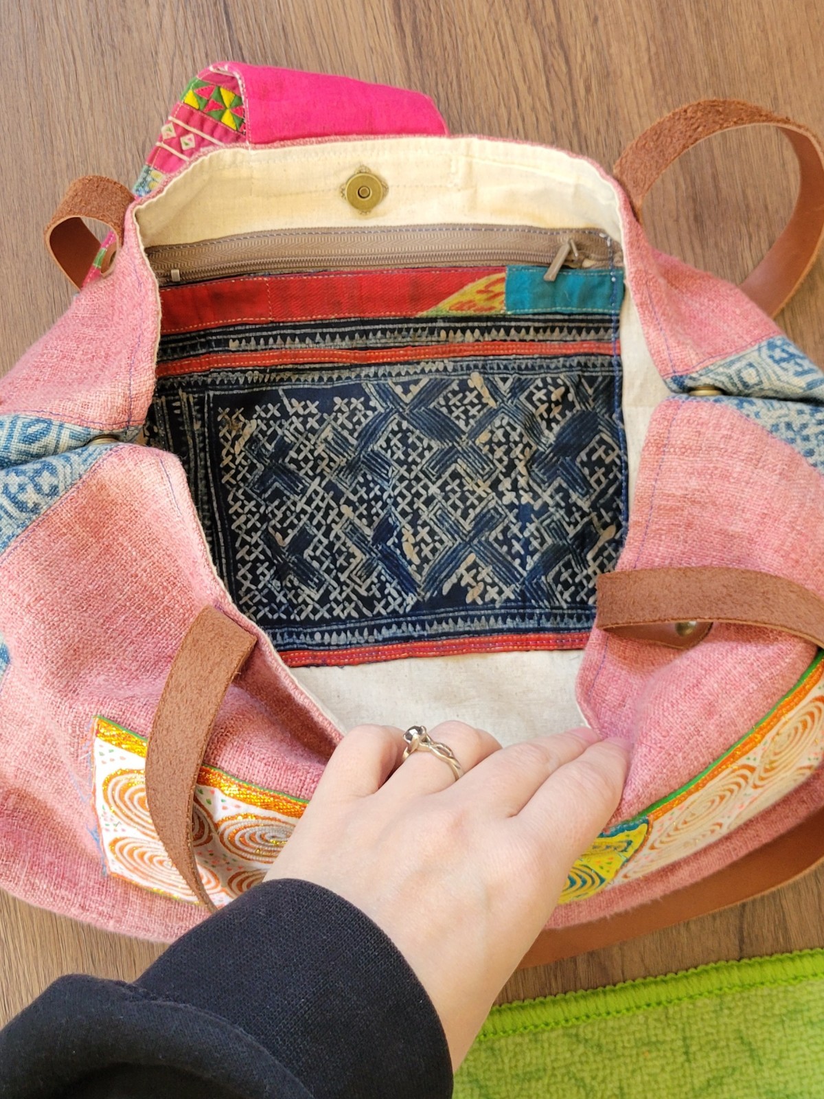Two Patchwork Bags - image 3