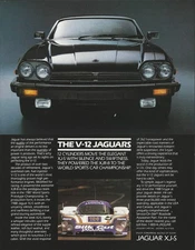 1988 JAGUAR XJ-S  Original  Print Ad Advertisement