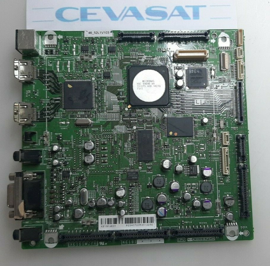 PCB MAIN SHARP DUNTKE191FM01 46X1E LC52XL1E