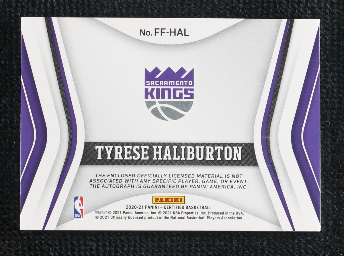 Certified　2020－21 2020-21 Panini Certified - Tyrese Haliburton #FF-HAL for