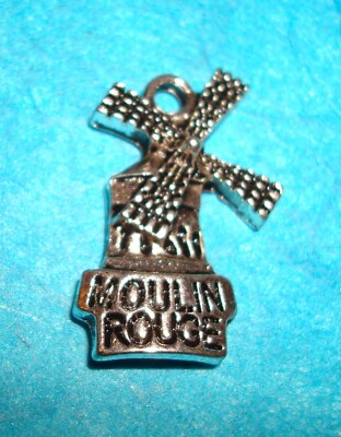 Windmill Charm Moulin Rouge Paris Charm French Charm Showgirl Musical Charm DIVA