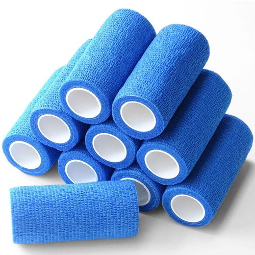 10X Elastische Binden selbsthaftende Haftbandagen Fixierbinde kohäsiv Verband XL - Bild 14 von 24