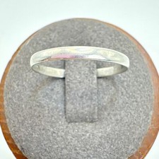 VTG Solid Sterling Silver 925 Wedding Band Stackable 2mm Ring Size 9.75