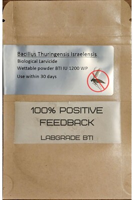 BTI - B. Thuringiensis Israelensis - (Mosquitoes / Gnats / Blackflies ...