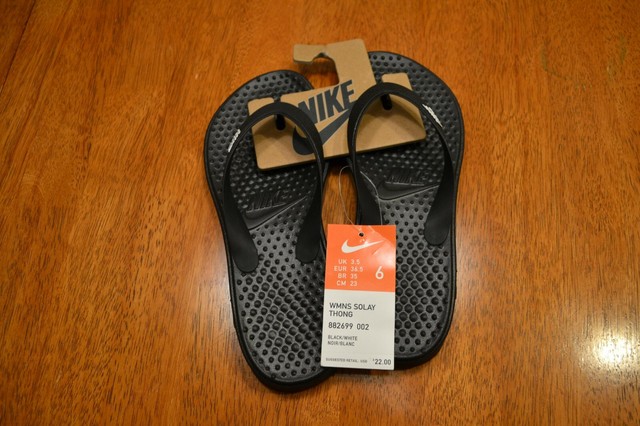 mens nike solay flip flops