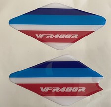 HONDA VFR 400 R NC30 NC35 FOOT PEG PLATE BOOT PROTECTORS TYPE 1 COLOURS 2 3